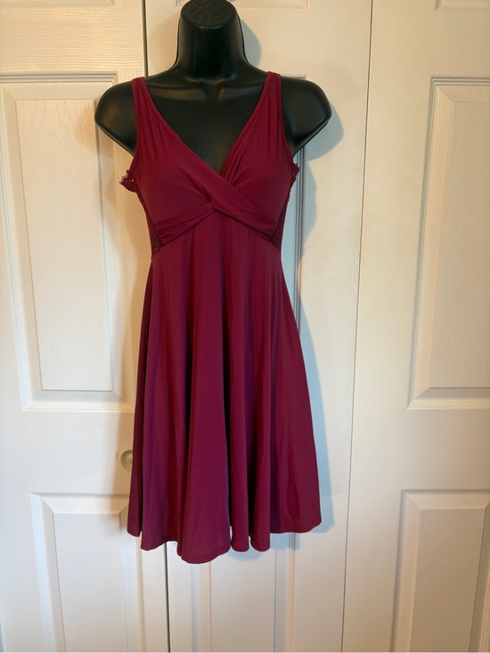 La Vie En Rose Other - La Vie En Rose Sleeveless Twist-Front lingerie- Berry